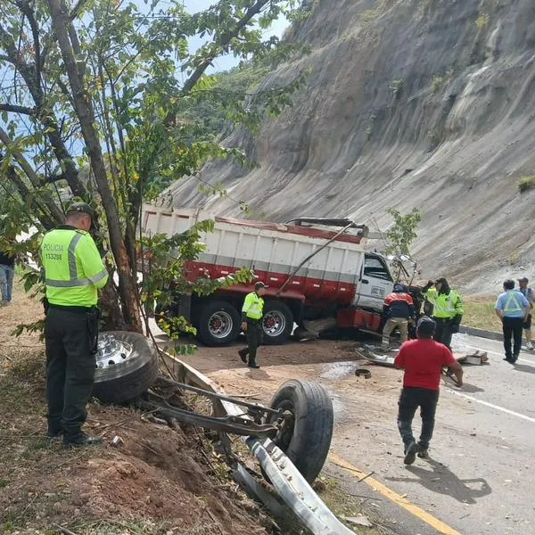 Accidente vía Bogotá-Girardot