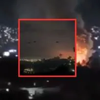 Video muestra sobrevuelo de aviones sobre Caracas en posible ataque al régimen