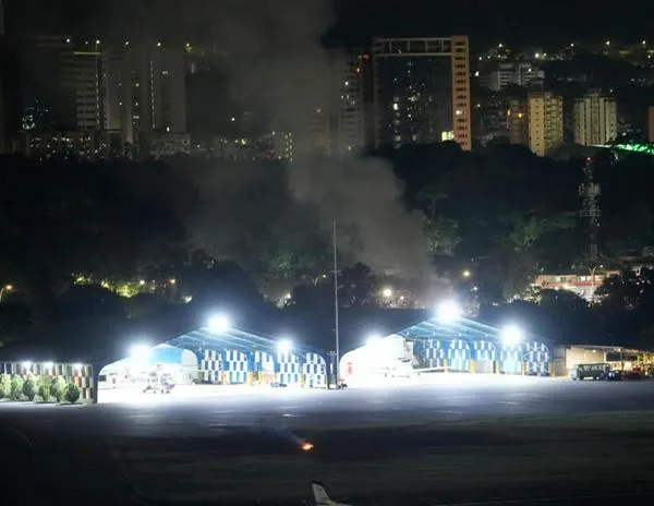 Venezuela: fuertes explosiones sacuden Caracas en la madrugada del sábado