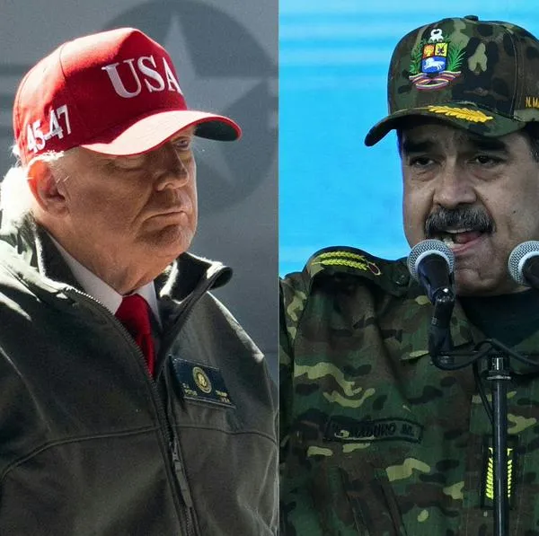 Donald Trump y Nicolás Maduro