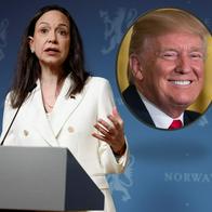 Donald Trump habla de María Corina Machado y si llegará al poder en Venezuela