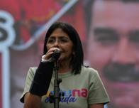 Delcy Rodríguez asume interinamente los poderes presidenciales de Maduro
