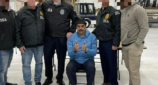 Nicolás Maduro, detenido en EE. UU. 