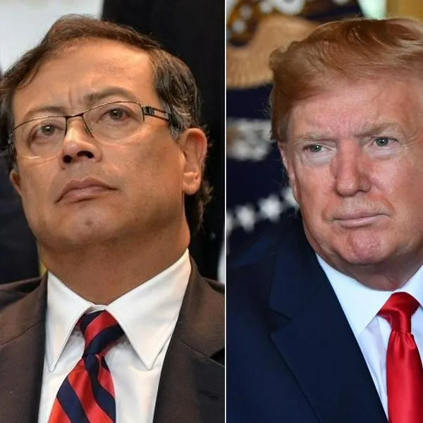 Trump habla de Gustavo Petro y lo califica de ser un enfermo