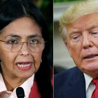 Donald Trump amenaza a Delcy Rodríguez y dice que le puede ir peor que a Maduro