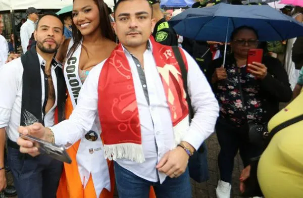 En este municipio de Caldas el registro fotográfico fue con las candidatas al Reinado Internacional del Café  