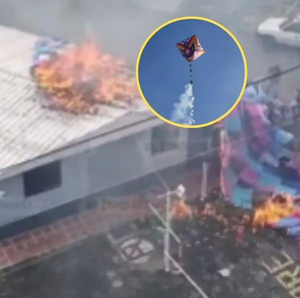Alexis Zapata involucrado en globo con pólvora que causó incendio en Antioquia