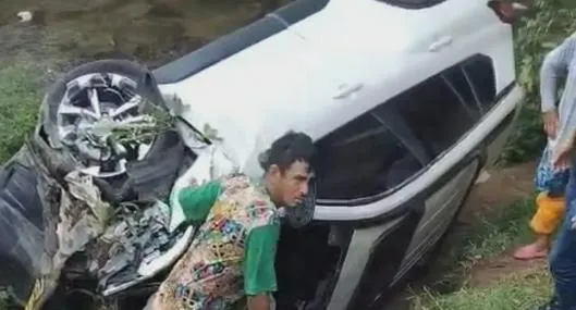 Cuatro miembros de una familia murieron en accidente de tránsito en Cesar