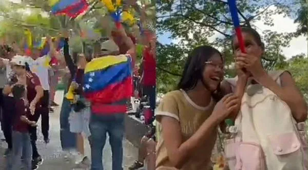 Así reaccionaron los venezolanos en Cali ante la noticia de la captura de Nicolás Maduro