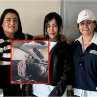 Hermana de Yina Calderón sufrió grave accidente de tránsito: video y qué le pasó