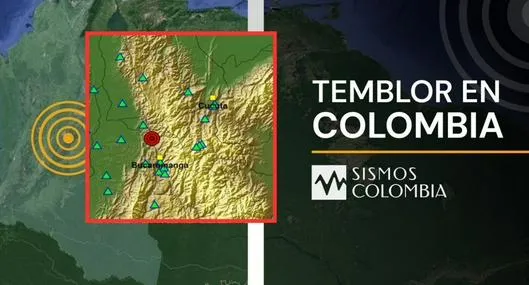 Temblor en Colombia  de magnitud 3,3 con epicentro en El Playón (Santander)