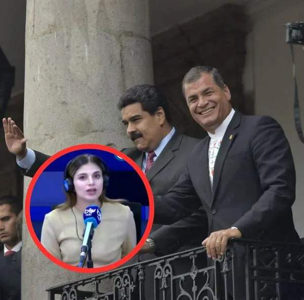 “¿Con qué medio se informa?”: periodista de Blu enfrentó a Rafael Correa, por régimen de Maduro, capturado en intervención de Estados Unidos. 