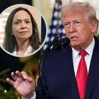 Donald Trump, presidente de Estados Unidos, no muestra interés en el regreso de María Corina Machado a Venezuela y prioriza el petróleo. 