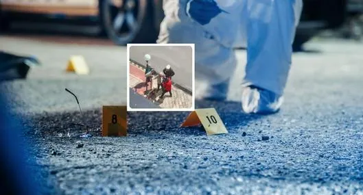 Robo a adulto mayor en Bogotá terminó en disparos en Suba hoy y quedó en video