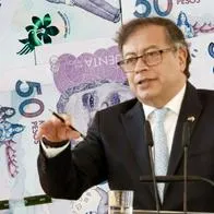 Gustavo Petro, presidente de Colombia, insiste en plan de repatriar el dinero de las pensiones de fondos privados que está invertido en el exterior.