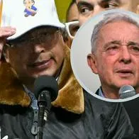 Gustavo Petro le dijo "HP" a Álvaro Uribe en su discurso en la Plaza de Bolívar, donde rechazó las amenazas de ataque militar de Donald Trump.