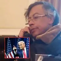 Filtran foto que aclara cómo se comunicaron Gustavo Petro y Donald Trump
