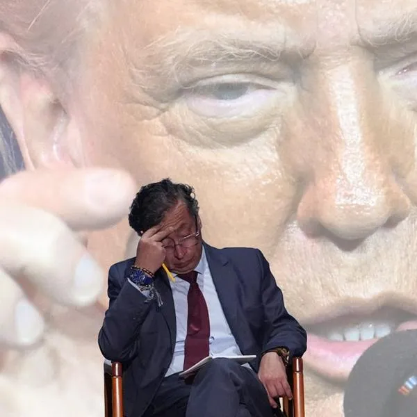 Donald Trump y Gustavo Petro