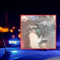 Violento robo de un carro Bogotá, donde asaltantes dispararon contra ocupante