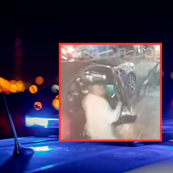 Violento robo de un carro Bogotá, donde asaltantes dispararon contra ocupante