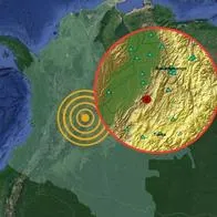 Temblor en Colombia de magnitud 3.4 con epicentro en Santa Helena del Opón 