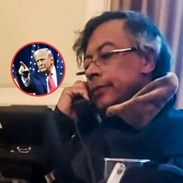 Gustavo Petro y Donald Trump