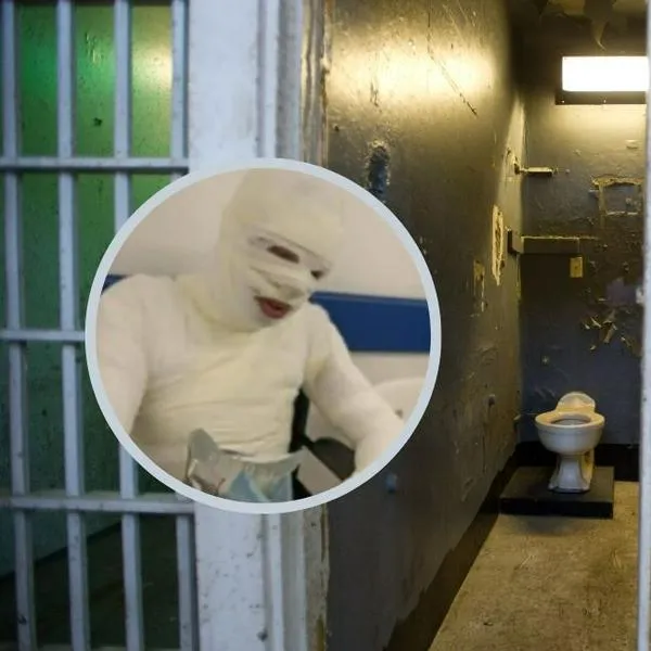 Manuel Sebastián Guerra, de 32 años, resultó con quemaduras de tercer grado tras un incendio en celda en estación de Choachí.