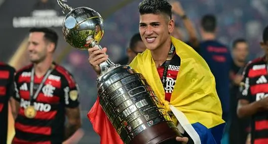 Foto de Jorge Carrascal, en nota de cuánto pide Flamengo por Jorge Carrascal, volante figura de Selección Colombia