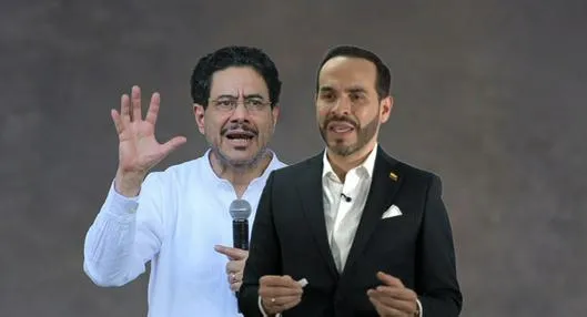 Iván Cepeda y Abelardo de la Espriella 