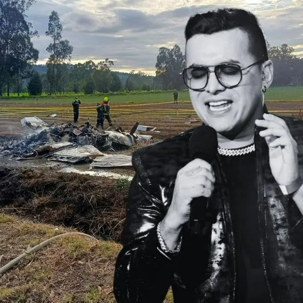 Avioneta del cantante colombiano Yeison Jiménez se estrelló tras 5 minutos de vuelo en Paipa, Boyacá, cuando iba hacia Marinilla hoy.