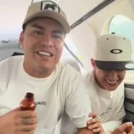 Yeison Jiménez murió hoy 10 de enero: aparece último video dentro de avioneta con su manager Jefferson Osorio, compartiendo entre risas.