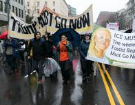 Protestas en EEUU por la muerte de una mujer a manos del ICE
