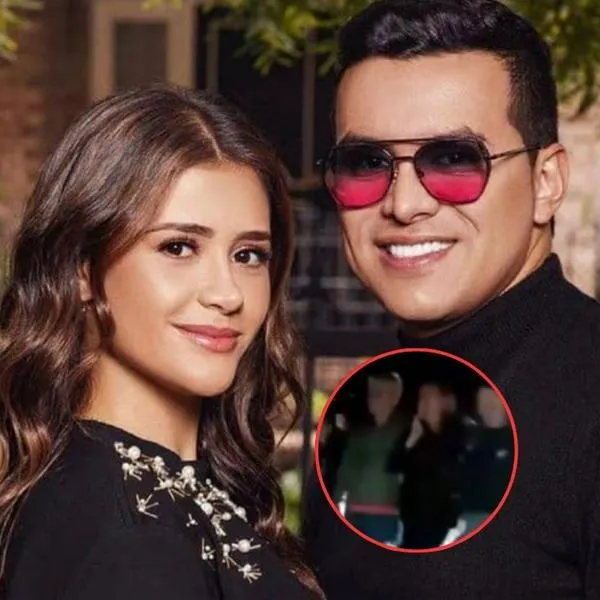 Esposa de Yeison Jiménez llegando al lugar donde se estrelló su avioneta (video)