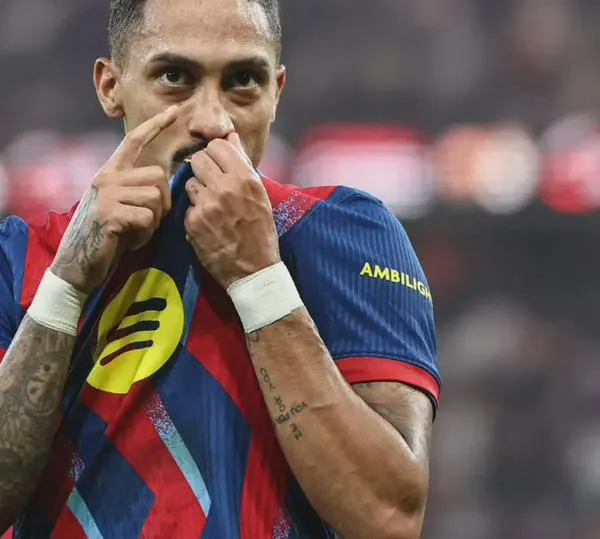 Raphinha anotó, sin querer, el gol del título de Barcelona sobre Real Madrid en la Supercopa