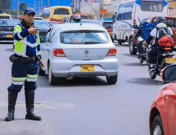 Plan retorno a Bogotá avanza con control y gestión del tráfico en vía 