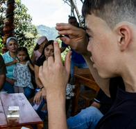 Brahian: con 14 años y ya es todo un “teso” de las aves de Jardín