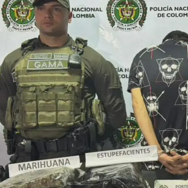 Contundente golpe a la delincuencia en el sur de Armenia: cae sujeto con arma y narcóticos