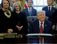 Trump afirma que Estados Unidos "no necesita" productos fabricados en México ni en Canadá