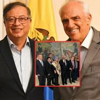 Así fue la reunión entre Petro y tres expresidentes en Casa de Nariño