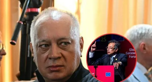 Diosdado le cayó a Petro por hablar contra Venezuela: "Tarde piaste, pajarito"