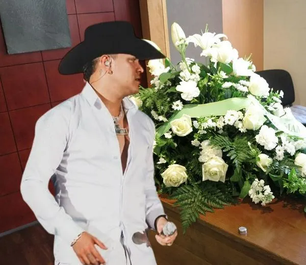 Ataúd de Yeison Jiménez: hermana publicó foto durante el velorio en Bogotá