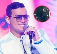 Grabaron a la esposa de Yeison Jiménez llorando en el velorio privado: video