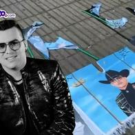 Homenaje a Yeison Jiménez EN VIVO activa comercio en el Movistar Arena de Bogotá y venden distintos artículos conmemorativos.