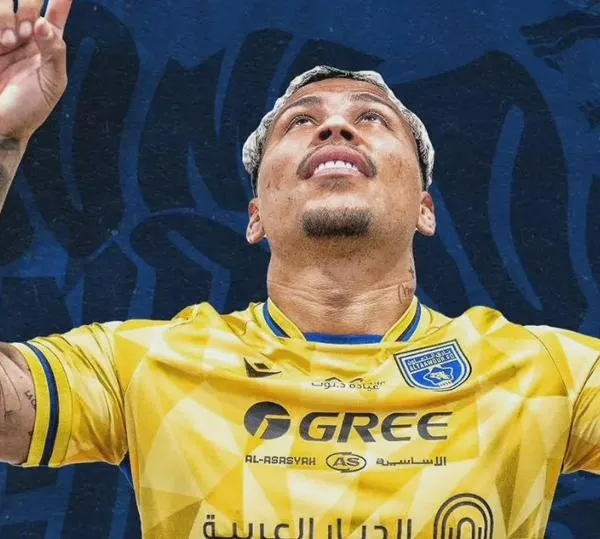 Roger Martínez empezó 'finito' este 2026; vea su golazo en Al Taawon vs. Al Ahli