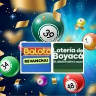 Baloto y Lotería de Boyacá, resultados de sábado 17 de enero de 2026, ganadores