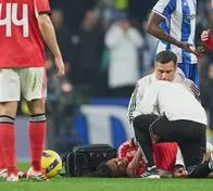 Desde Benfica hablaron sobre lesión de Richard Ríos; las noticias no son buenas