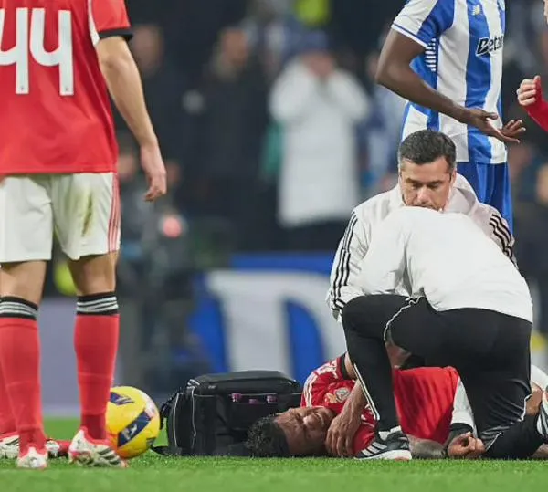 Desde Benfica hablaron sobre lesión de Richard Ríos; las noticias no son buenas