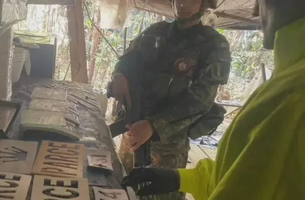 Destruyen un laboratorio y decomisan media tonelada de cocaína del Eln en el Catatumbo
