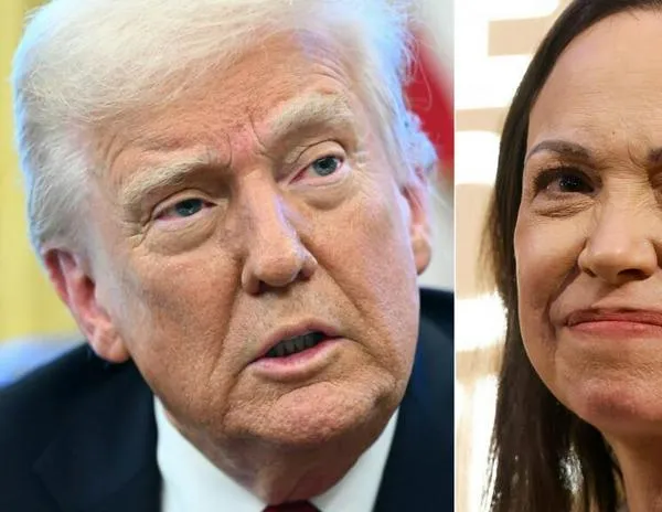 Trump recibe a la líder opositora venezolana Machado mientras afianza el diálogo con Caracas