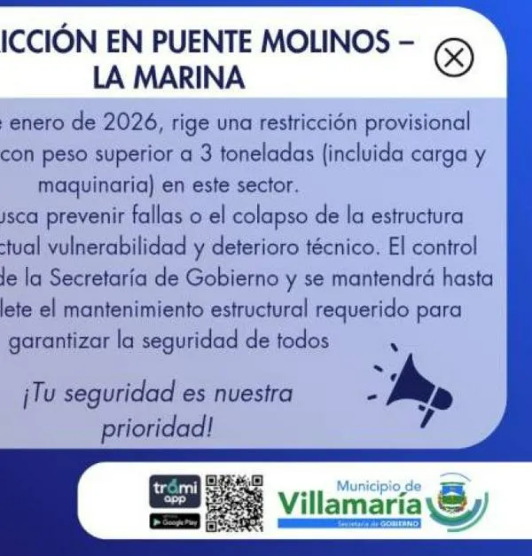 Caldas: deterioro del puente obliga a obra y a paso restringido, intervención en otras vías 